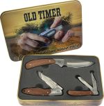 Set coltelli da caccia Old Timer Gift Set Schrade SCHP1105607