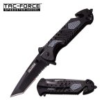 Bellissimo coltello da soccorso apertura rapida TAC FORCE TF-905TS