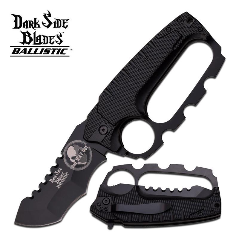 Bellissimo Coltello militare apertura assistita DARK SIDE BLADES DS-A012BK