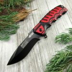 Coltello Chiudibile apertura assistita  A/O Red MT-A918RD Mtech