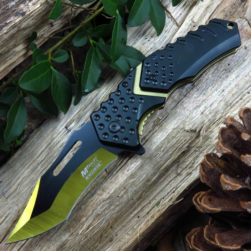 Coltello Chiudibile apertura assistita A/O Gold MT-A920GD Mtech