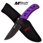 Coltello lama fissa Fixed Purple MT-20-71PE Mtech