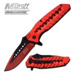 Coltello Chiudibile apertura assistita A/O Red MT-A925RD Mtech