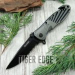Coltello Rescue Chiudibile apertura assistita A/O TF-702GYB Tac Force
