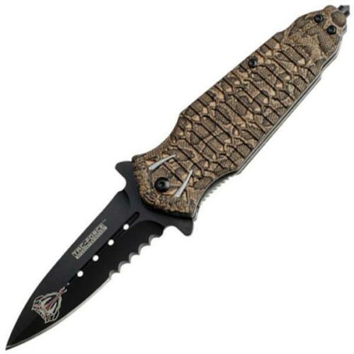 Coltello Tac Force apertura assistita A/O Speedster Large Cobra TF796BN