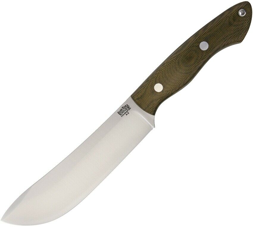 Coltello Bark River BA12212MGC Kalahari II Green Micarta knife