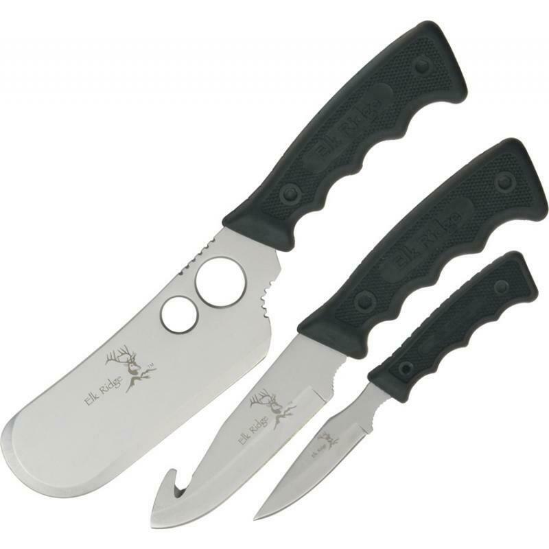 Set Coltelli Elk ER018 Three Piece Hunting Set knife