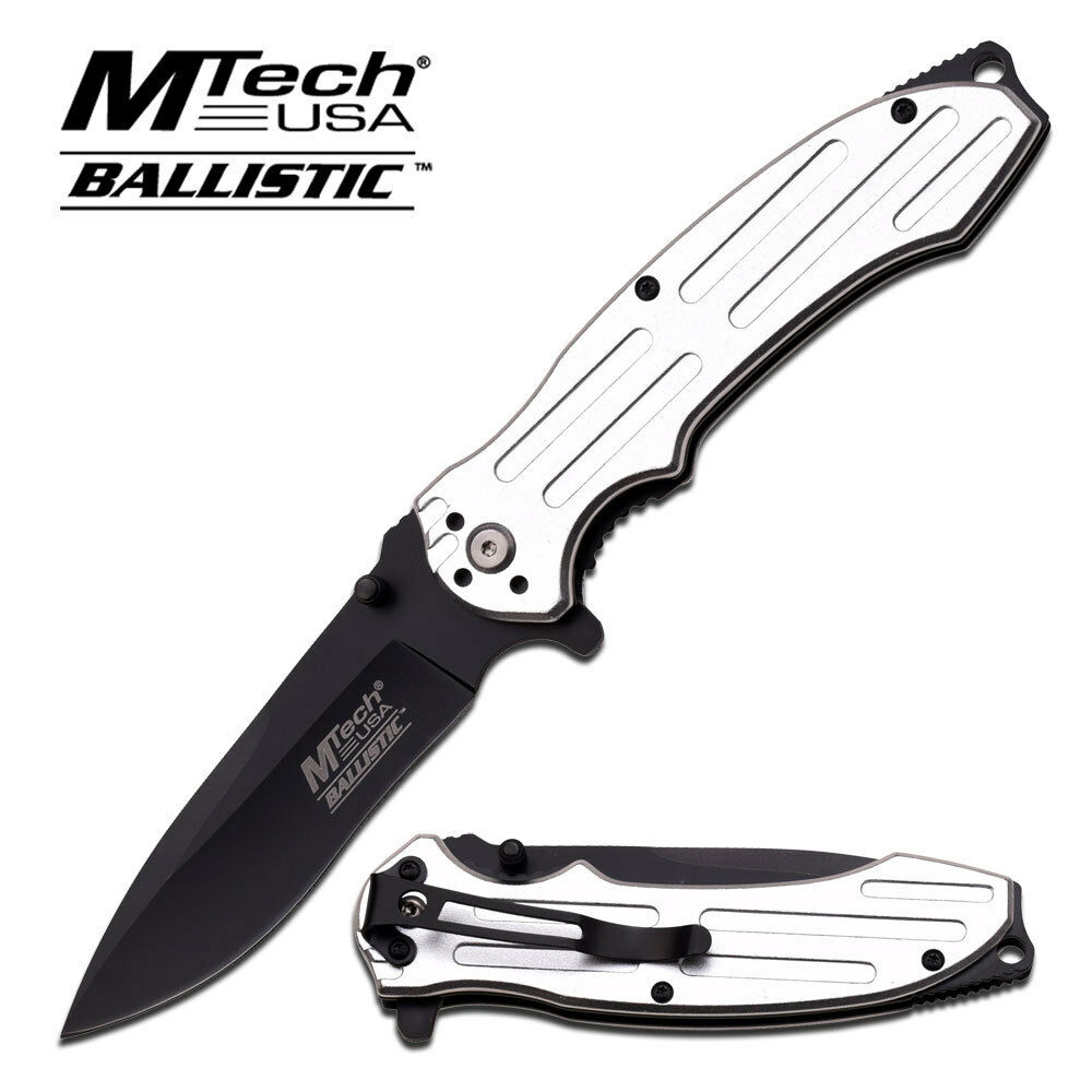 Coltello MTech Ballistic Silver Sport MTA878SL Knife