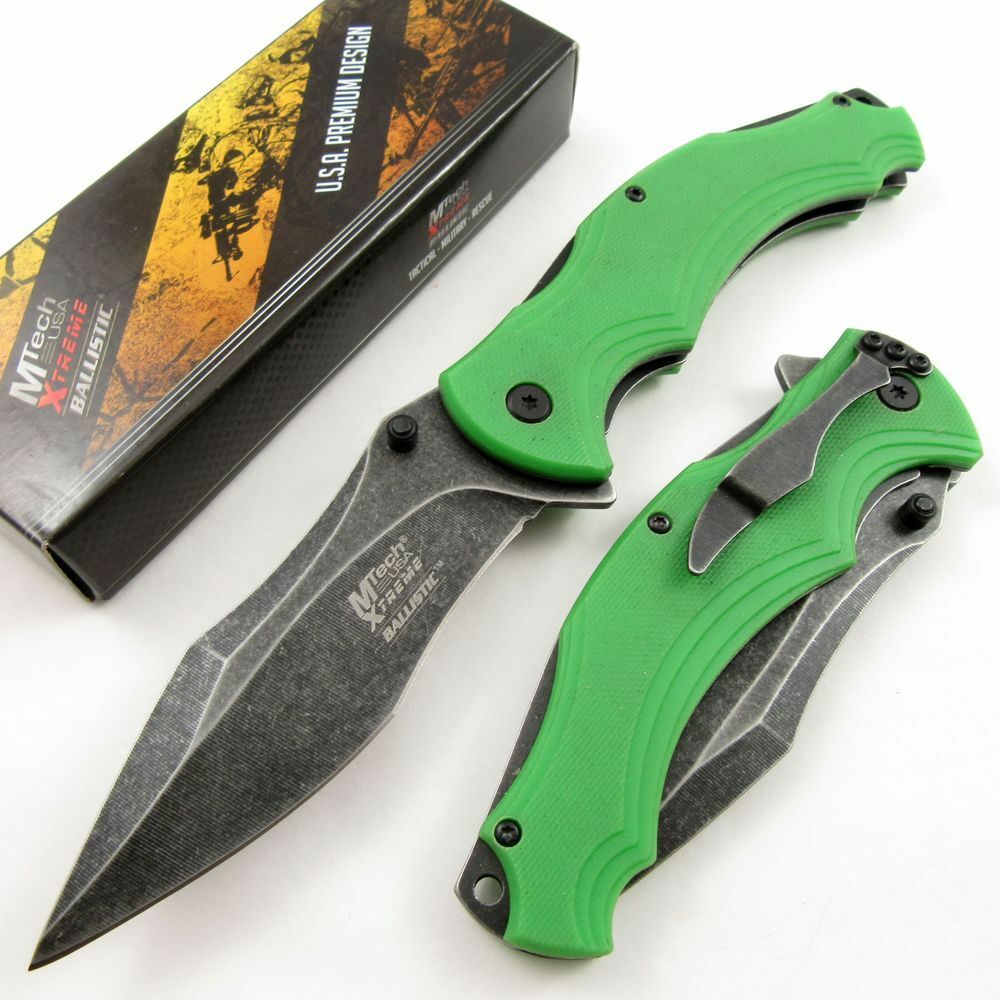 Coltello Chiudibile Green MTXA840GN MTech knife