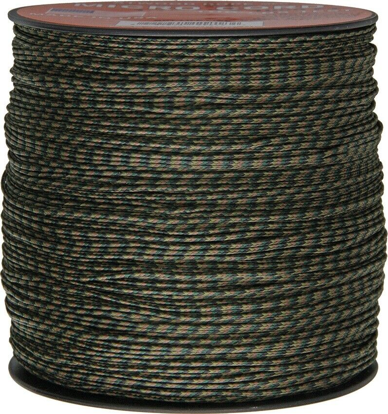 Corda Paracord Atwood Rope RG1141 Micro Cord Woodland 1000ft