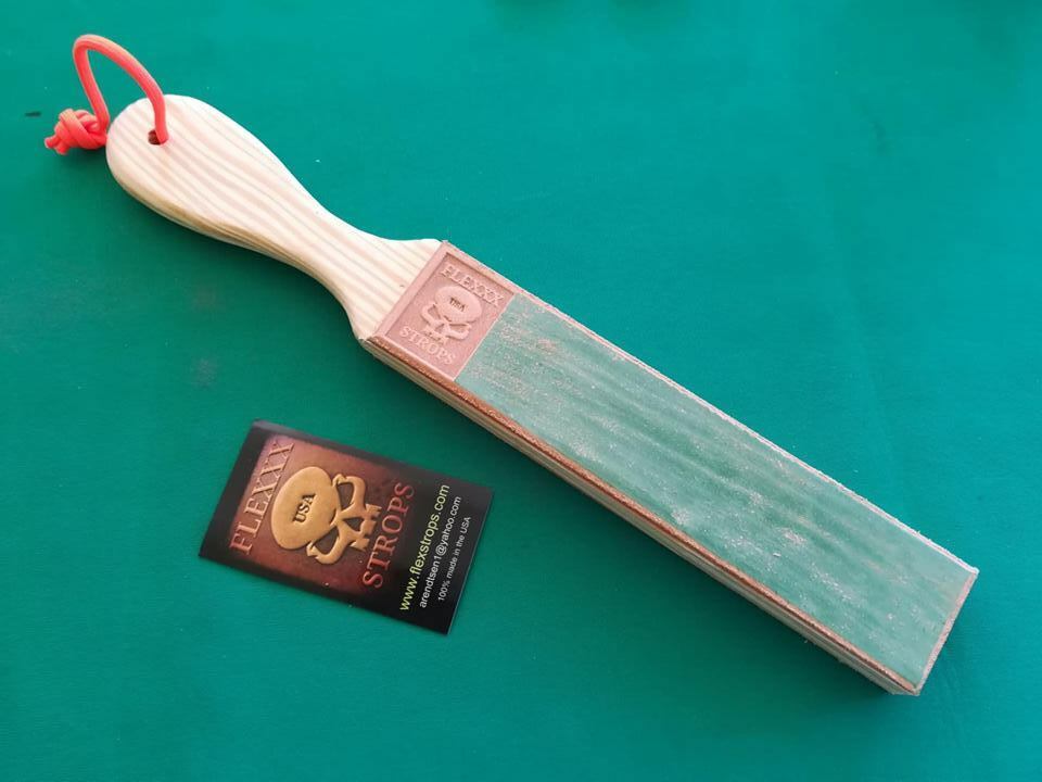 Affilatore Coramella Flex Strops FLX03 affila lame coltelli Outlaw Paddle Strop