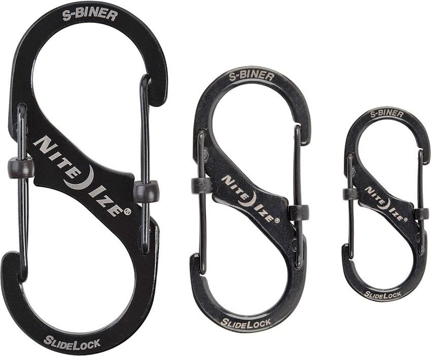 Carabiner Moschettone Nite Ize N03710 S-Biner Slidelock 3 Pack