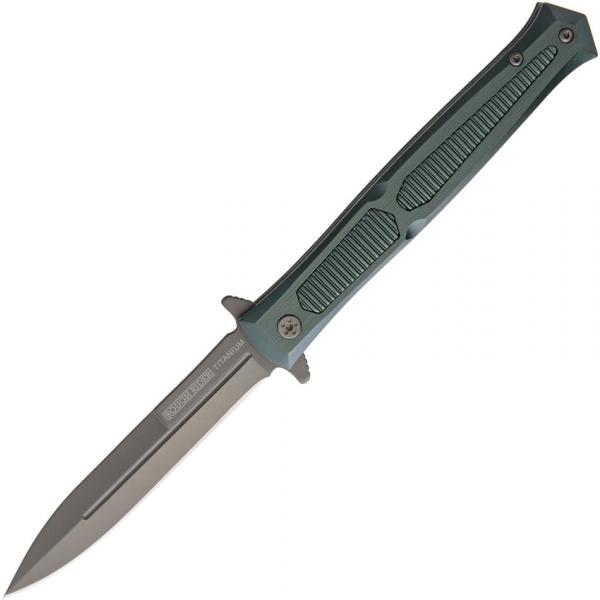 Stiletto Chiudibile Verde Rough Rider RR1858
