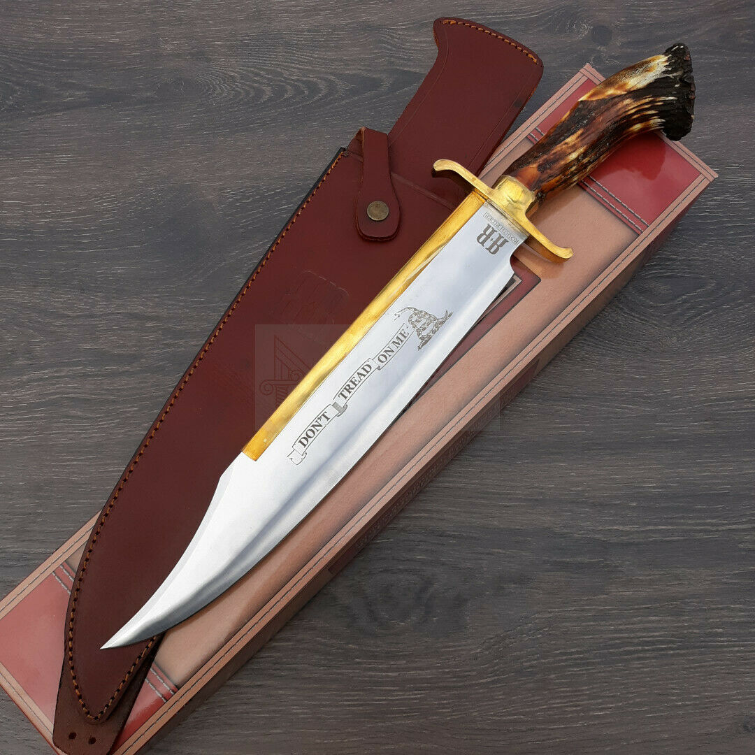 Favoloso Coltello da caccia Dont Tread on Me Bowie RR1941