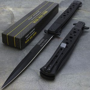 Bellissimo coltello gigante chiudibile apertura assistita TAC-FORCE TF-547BK