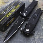 Bellissimo Coltello Stiletto Apertura Assistita Tac Force TF428G10