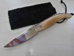 FAVOLOSO Coltello Tradizionale Pescatore Lucido Anconetano maestro Nino 21CM