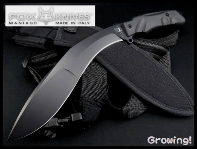 Favoloso machete Kukri Fox FOX9CM04T Exteme Tactical