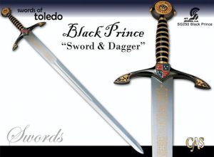 BELLISSIMA Spada Black Prince SG250 Gladius Toledo CI250