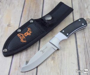 Favoloso coltello da caccia ELK RIDGE ER-200-08WH FIXED BLADE KNIFE