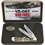 Coltello Case CA11951 VE-Day Commemorative Trapper knife