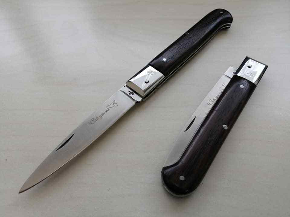 Coltello Tradizionale Caltagirone 23 Palissandro Frosolone knife 0409/23PA