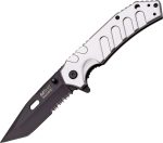 Coltello MTech Tanto Ballistic Silver MTA879SL Knife