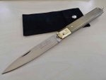 Coltello Tradizionale Sfilato 25cm manico corno Frosolone Knife 0404/414-25