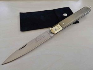 Coltello Tradizionale Sfilato 25cm manico corno Frosolone Knife 0404/414-25