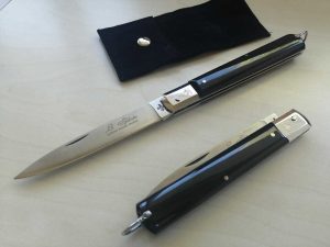 Coltello Tradizionale Sfilato 25cm corno bufalo Frosolone knife 0408/414-25