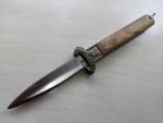 Coltello Tradizionale Sfilato Caccia manico olivo knife 0409/446-19