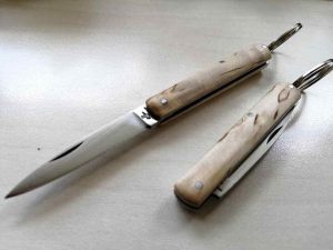 Coltello Tradizionale mini sfilato betulla 12cm knife 0399/530-12BE