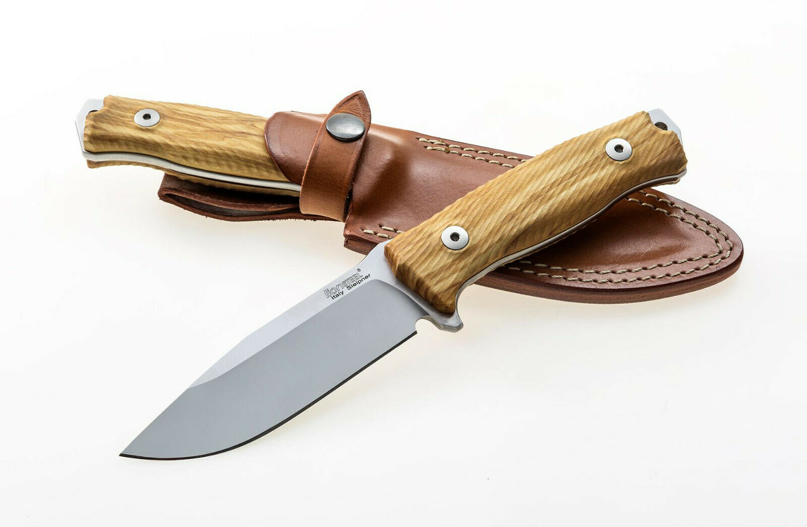 Coltello LionSteel M5 Legno - Ulivo Wood Knife