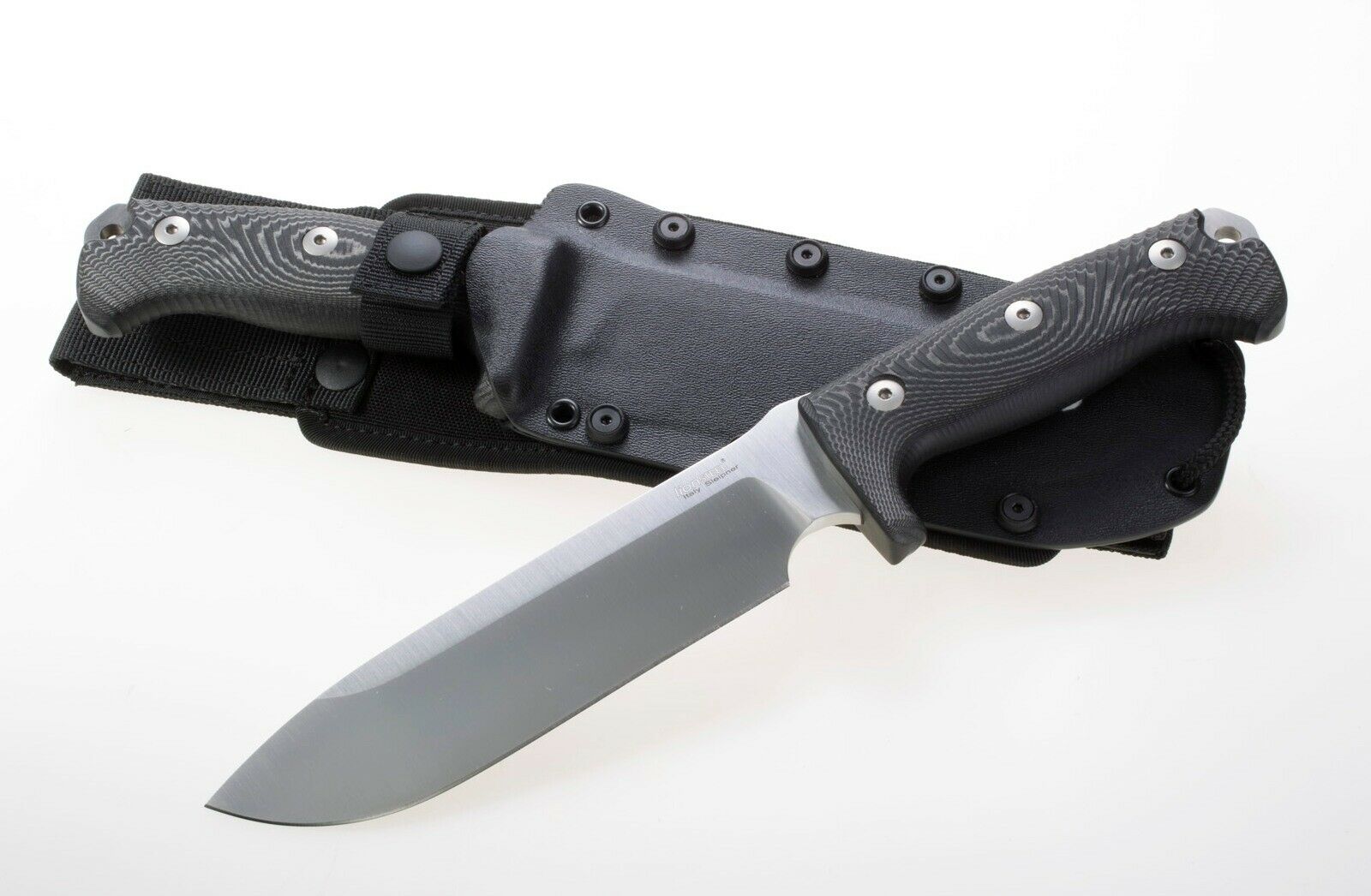Coltello LionSteel M7 MS Lama satinata Micarta nero Knife