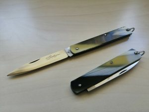 Coltello Sfilato siciliano senza testina finto corno 21 cm 0571