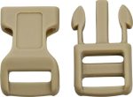Fibbia pacco da 100 Knotty Boys KYCPC Buckle Coyote 100 Pack