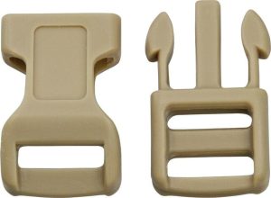 Fibbia pacco da 100 Knotty Boys KYCPC Buckle Coyote 100 Pack
