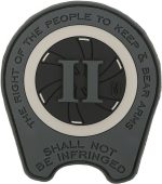 Maxpedition toppa MXRTBAS Right To Bear Arms Patch -SWAT