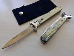Coltello Tradizionale Sfilato Caccia corno antico 23cm Knife 0412/446-23
