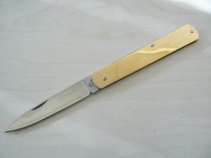 Coltello Sfilato siciliano manico ottone. Frosolone KNIFE 18.5 cm - 0562