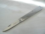 Coltello Sfilato siciliano manico acciaio lucido. Frosolone KNIFE 17 cm - 0559/101