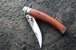 Coltello Opinel INOX Slim Sfilettatore Bubinga KNIFE n.8 - lama di 8 cm 3371/147
