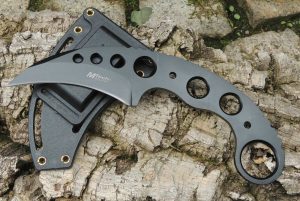 Coltello da stivaleTactical Karambit Neck MT-664BK Mtech