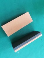 Utilissima pietra per affilare doppia grana bicolore corindone 5870.5620