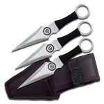 Coltelli da lancio PERFECT POINT PP-028-3BK THROWING KNIFE SET 6.5" OVERALL