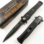 Bellissimo Coltello Stiletto Apertura Assistita Tac Force TF438G10