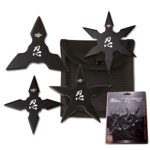 Stelle Ninja Fantasy Master - Throwing Stars - Set of 4 (Clamshell) - FM-431-4CS