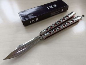 Favoloso coltello a farfalla butterfly JKR JKR-610
