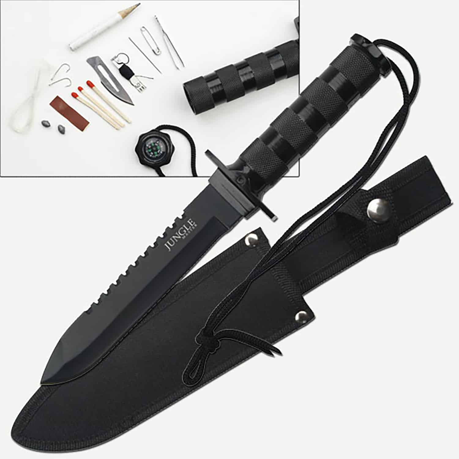 Favoloso coltello da sopravvivenza Jungle Master - JM-013