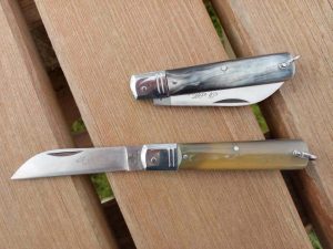 Tradizionale coltello Il Martinese manico corno chiaro testina inox 15 cm - 0408/434-15